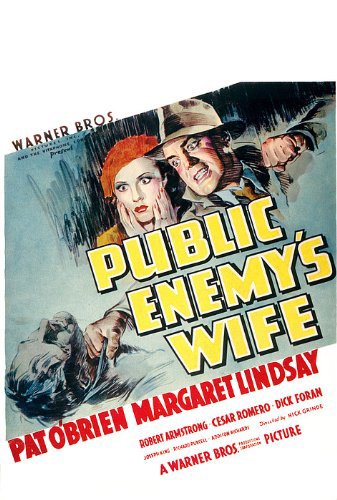 Pat O'Brien and Margaret Lindsay in Public Enemy's Wife (1936)