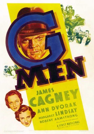 James Cagney, Ann Dvorak and Margaret Lindsay in 'G' Men (1935)