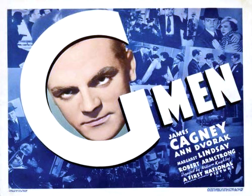 James Cagney and Margaret Lindsay in 'G' Men (1935)