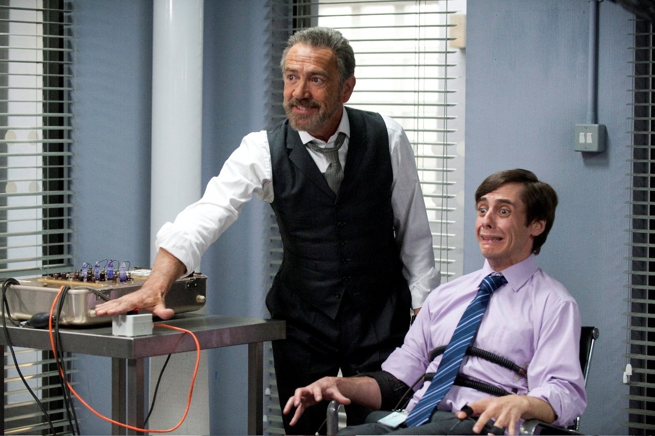 Robert Lindsay and Ed Coleman in Spy (2011)