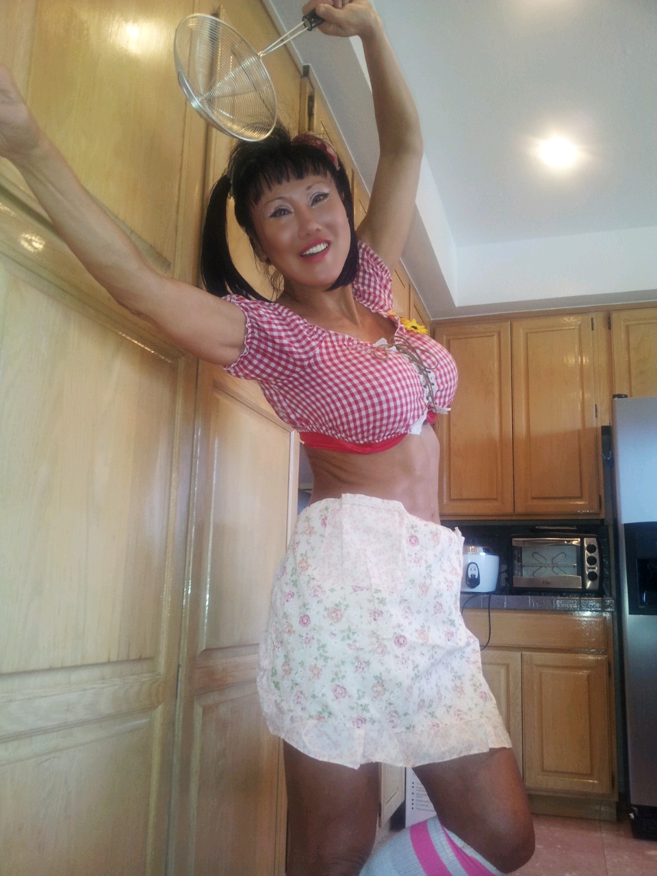 Cheryl Ling as Asian Cajun Chef