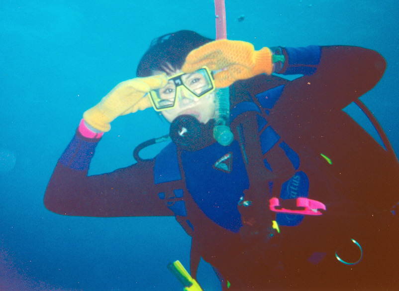 Cheryl Ling scuba