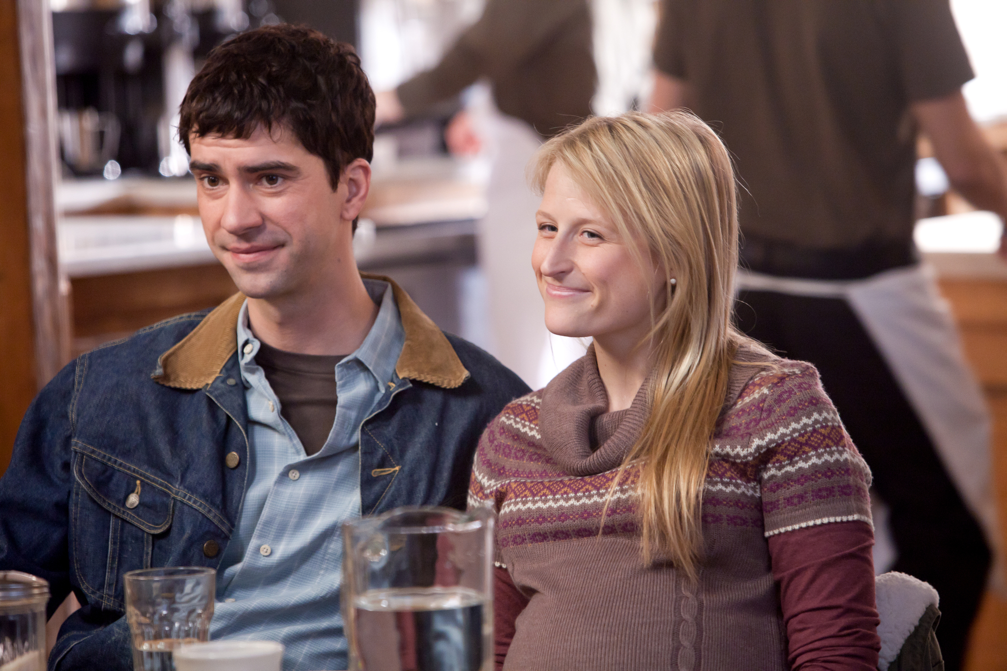 Mamie Gummer and Hamish Linklater in The Big C (2010)