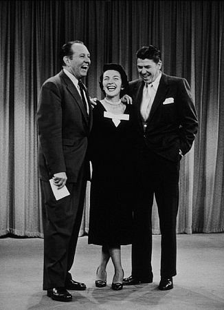 Ronald Reagan and wife Nancy on Art Linkletter's 