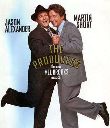 The Producers: Jason Alexander and Martin Short---Makeup by Felicia