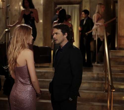 Still of Blake Lively and Matthew Settle in Liezuvautoja (2007)