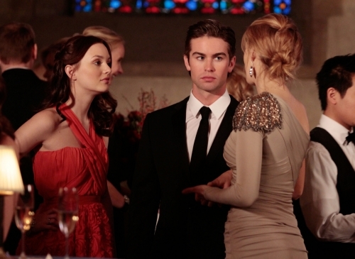 Still of Blake Lively, Leighton Meester and Chace Crawford in Liezuvautoja (2007)