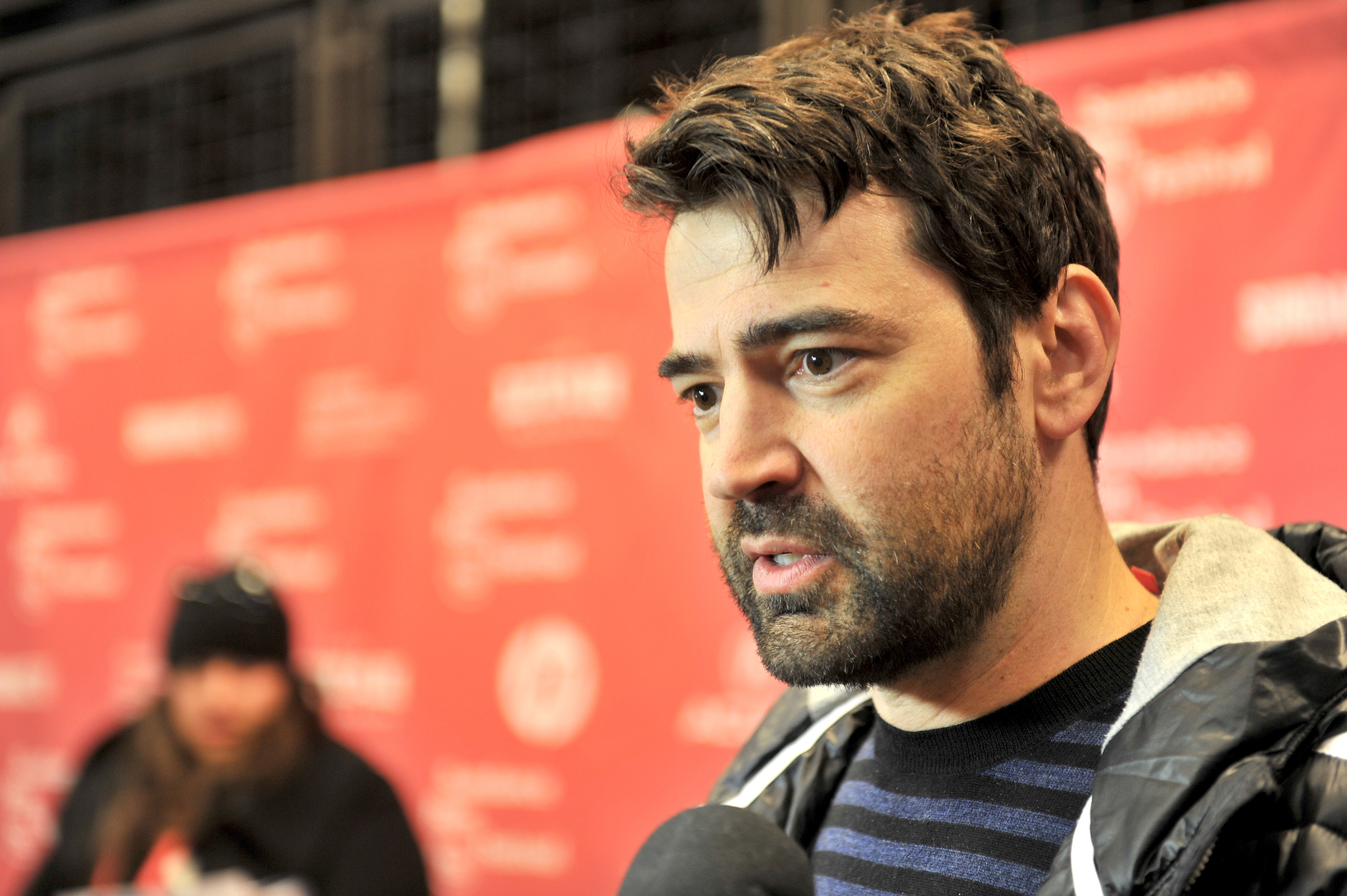 Ron Livingston at event of The End of the Tour (2015)