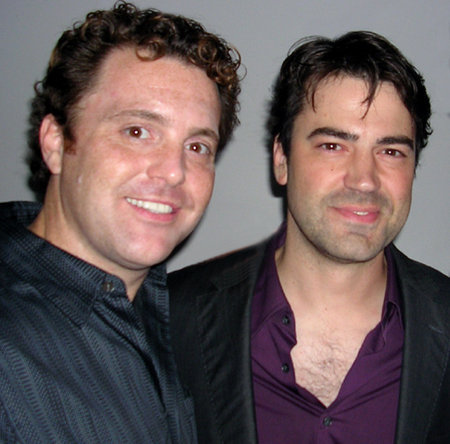Tim Coston and Ron Livingston at Pretty Persuasion Premiere in Los Angeles