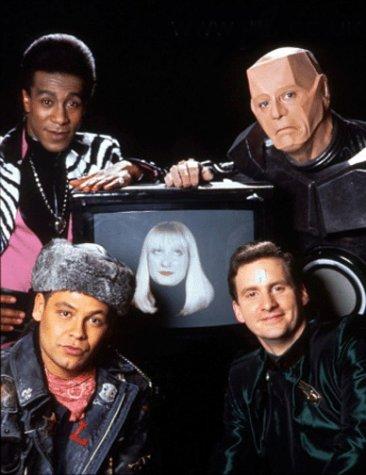 Chris Barrie, Craig Charles, Hattie Hayridge, Danny John-Jules and Robert Llewellyn in Red Dwarf (1988)