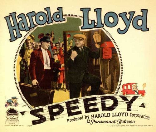 Ann Christy, Harold Lloyd and Babe Ruth in Speedy (1928)