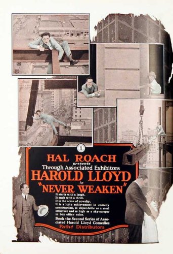 Roy Brooks, Mildred Davis and Harold Lloyd in Never Weaken (1921)