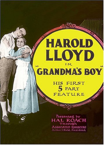 Harold Lloyd and Anna Townsend in Grandma's Boy (1922)
