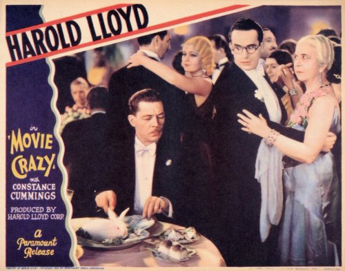 Louise Closser Hale, Constance Cummings and Harold Lloyd in Movie Crazy (1932)