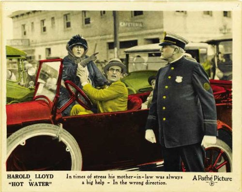 Josephine Crowell, Edgar Dearing and Harold Lloyd in Hot Water (1924)
