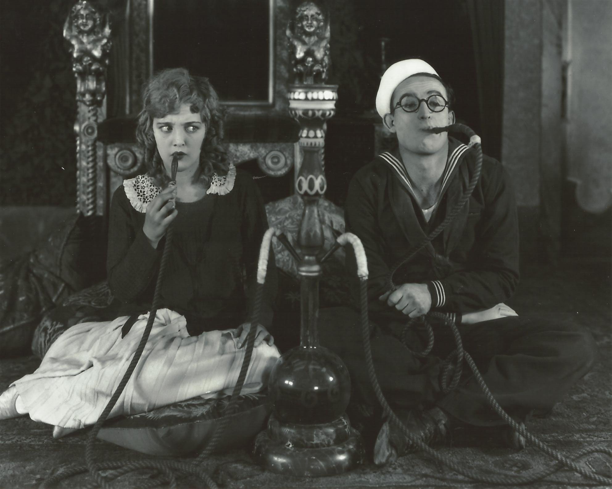 Still of Mildred Davis and Harold Lloyd in A Sailor-Made Man (1921)