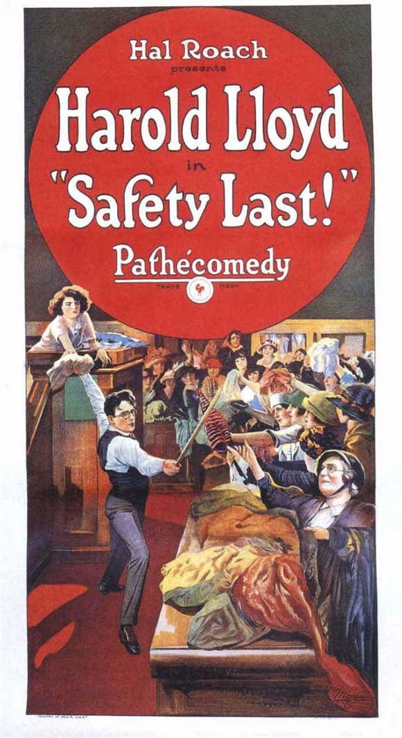 Mildred Davis, Helen Gilmore and Harold Lloyd in Safety Last! (1923)