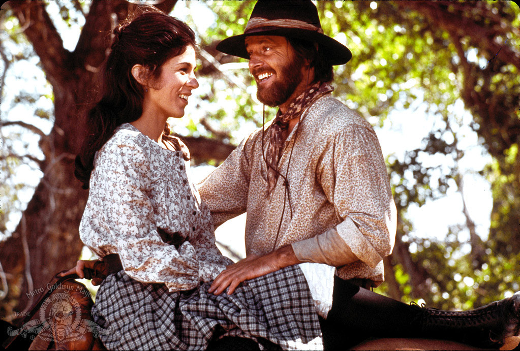 Still of Jack Nicholson and Kathleen Lloyd in The Missouri Breaks (1976)