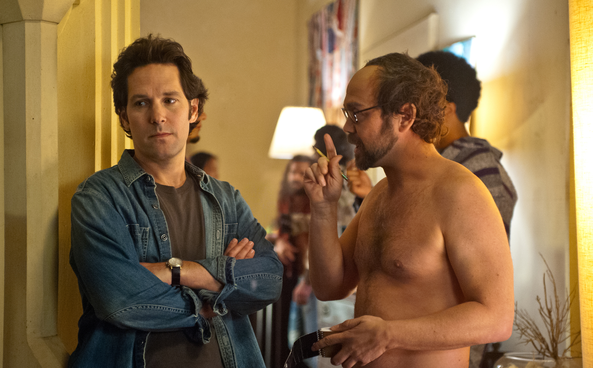 Still of Joe Lo Truglio and Paul Rudd in Wanderlust (2012)