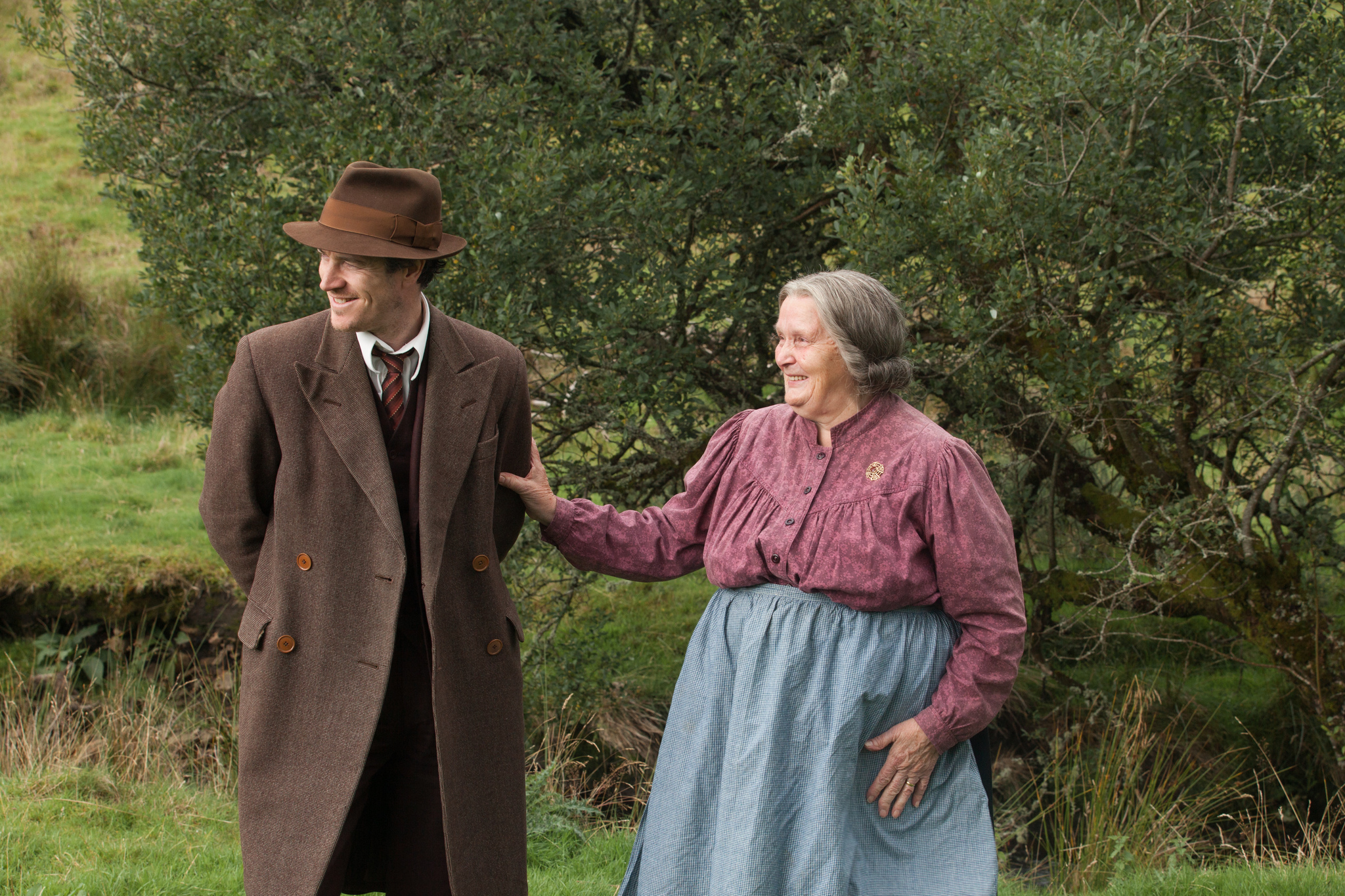 Still of Paul Laverty, Ken Loach and Rebecca O'Brien in Jimmy's Hall (2014)