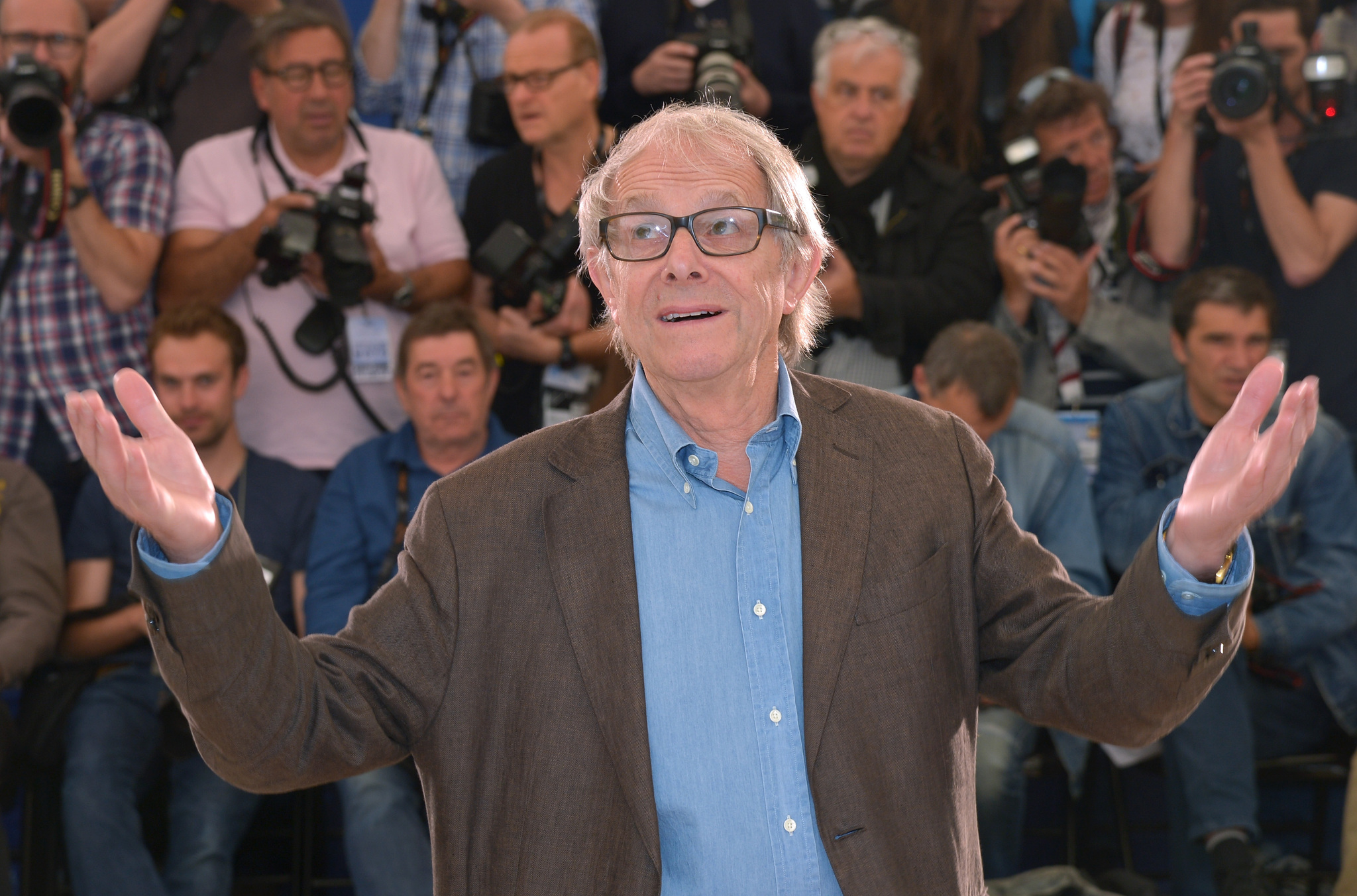 Ken Loach at event of Jimmy's Hall (2014)