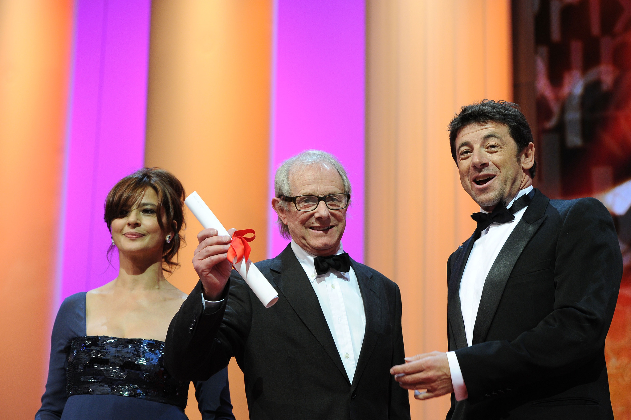 Ken Loach and Laura Morante at event of The Angels' Share (2012)