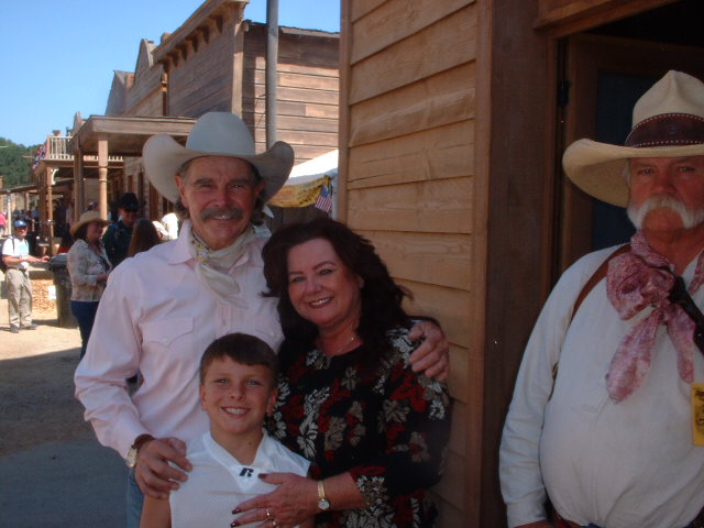 Buck Taylor, My son Robert and I