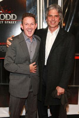 John Logan and Walter F. Parkes at event of Sweeney Todd: The Demon Barber of Fleet Street (2007)