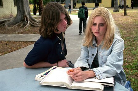 Still of Patrick Fugit and Alison Lohman in White Oleander (2002)