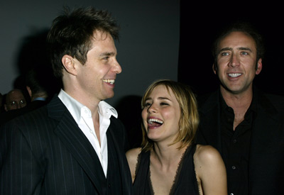 Nicolas Cage, Sam Rockwell and Alison Lohman at event of Matchstick Men (2003)