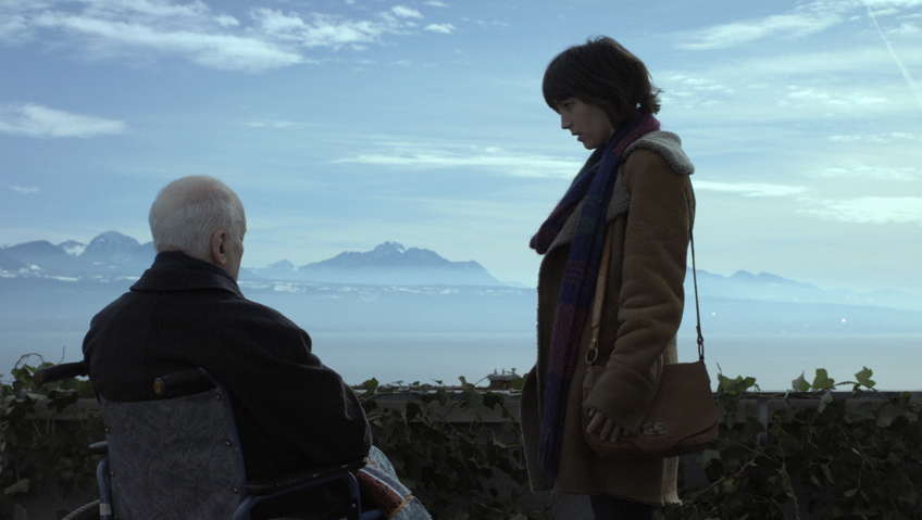 Still of Michel Bouquet and Florence Loiret Caille in La petite chambre (2010)