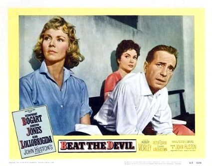 Humphrey Bogart, Jennifer Jones and Gina Lollobrigida in Beat the Devil (1953)