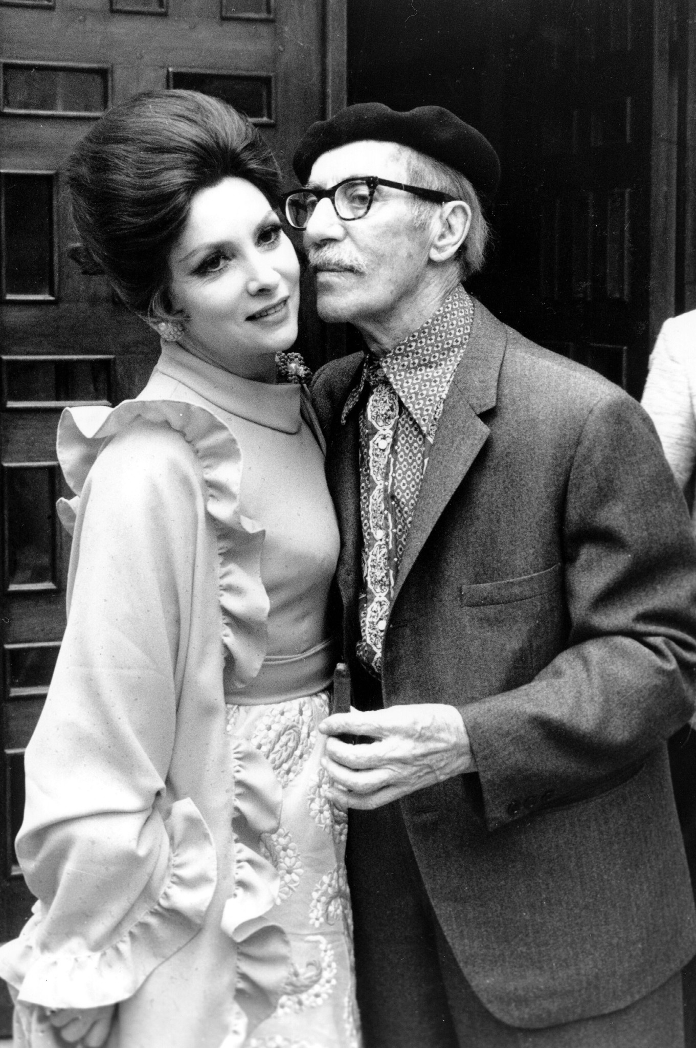 Groucho Marx and Gina Lollobrigida