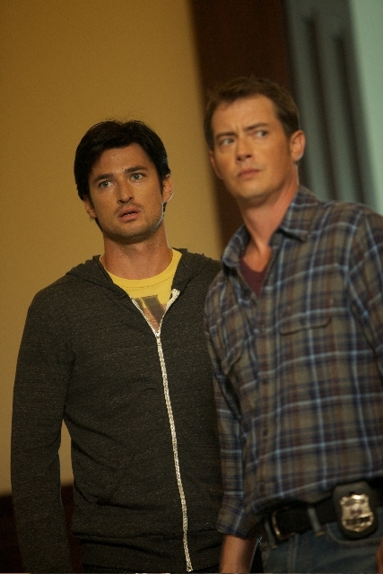 Still of Jason London and Wes Brown in Storm War (2011)