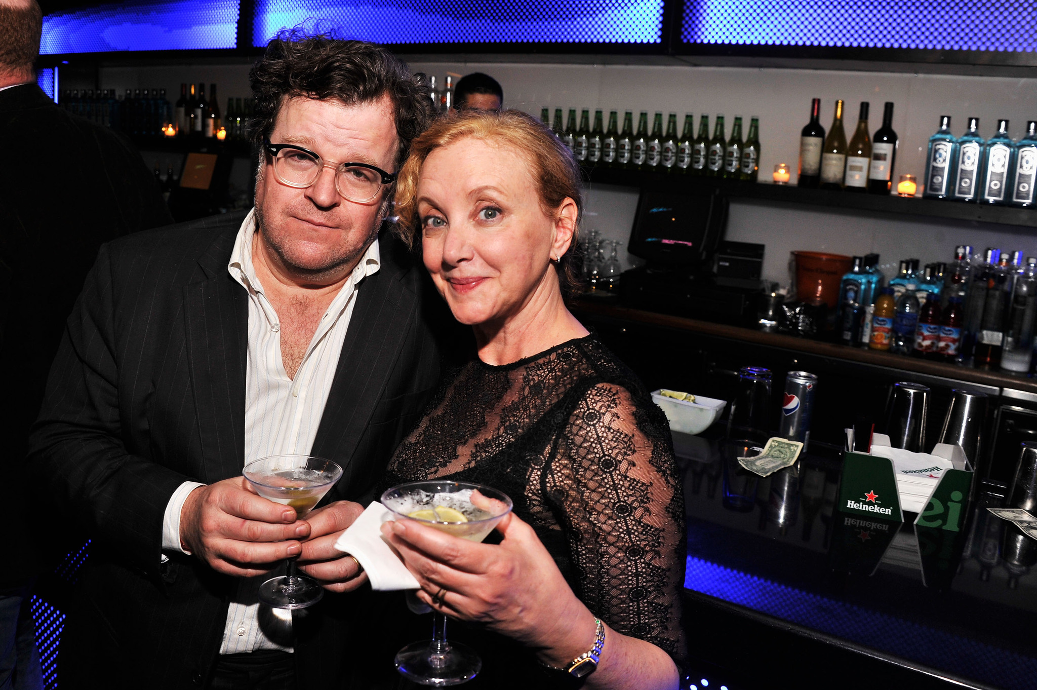 Kenneth Lonergan and J. Smith-Cameron at event of Mistaken for Strangers (2013)