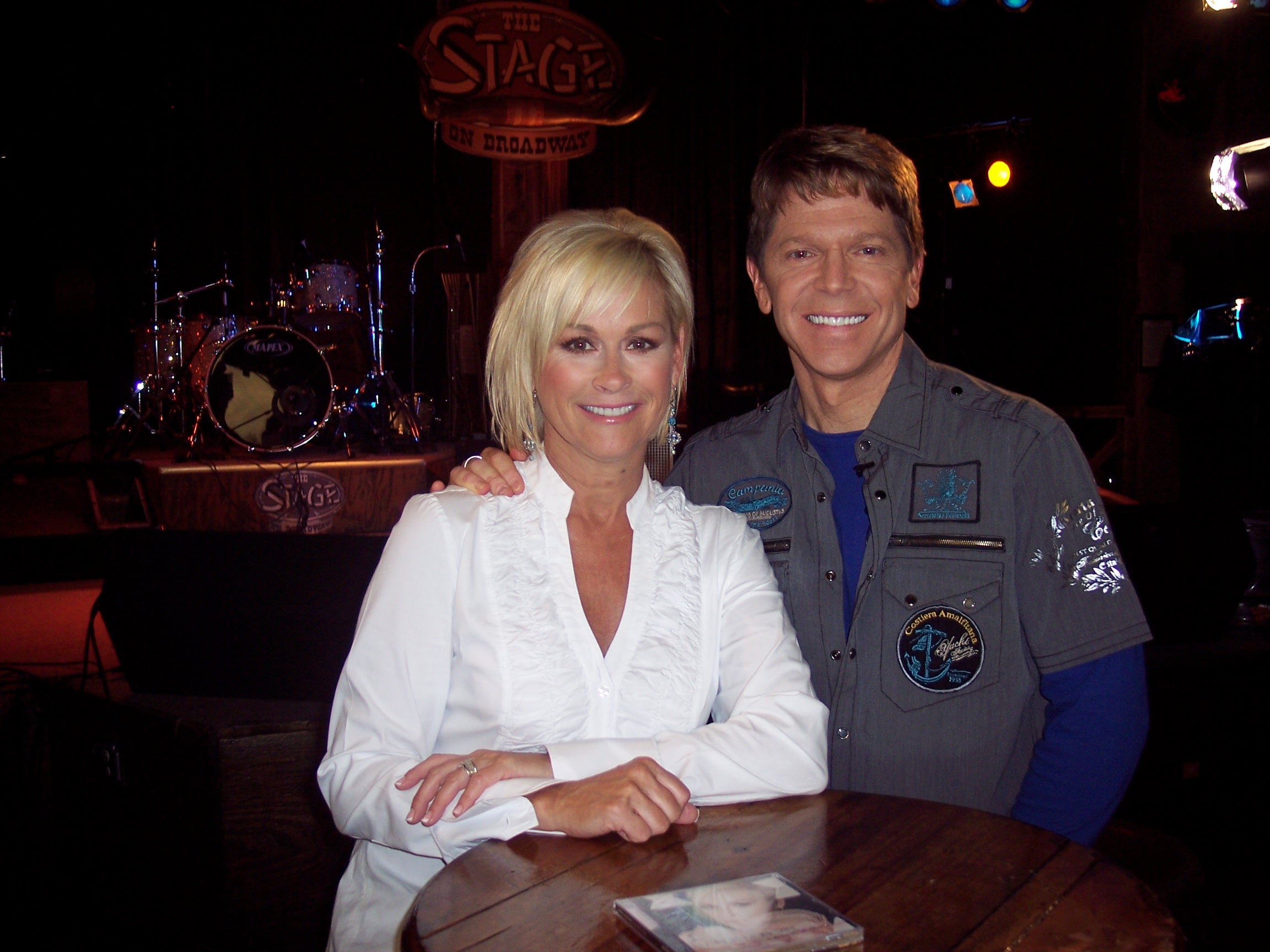 Lorrie Morgan and Chuck Long on 
