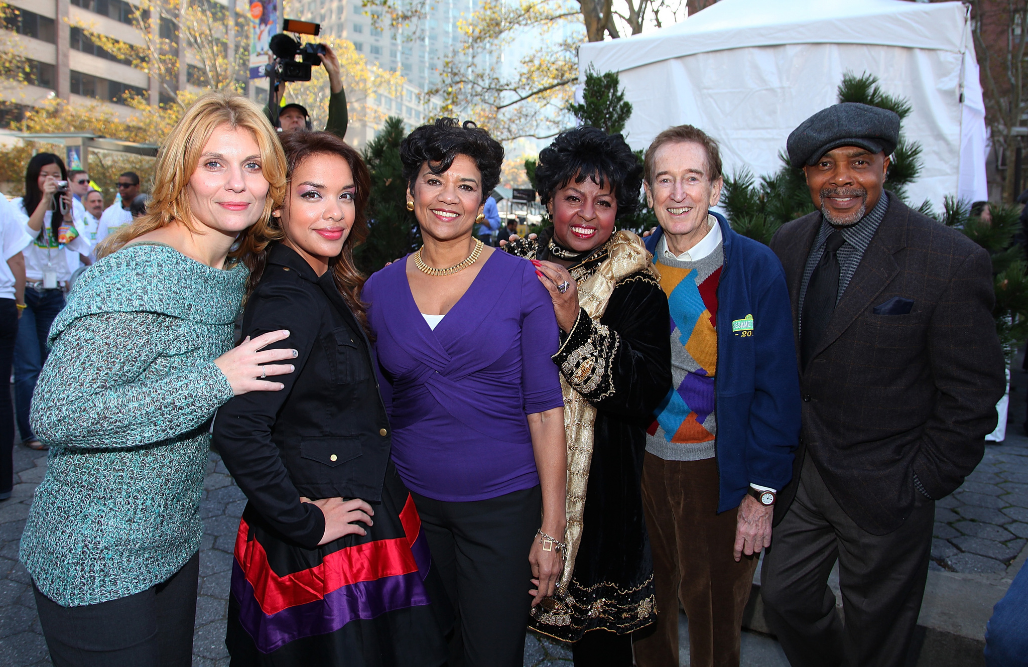 Alison Bartlett, Desiree Casado, Loretta Long, Sonia Manzano and Roscoe Orman