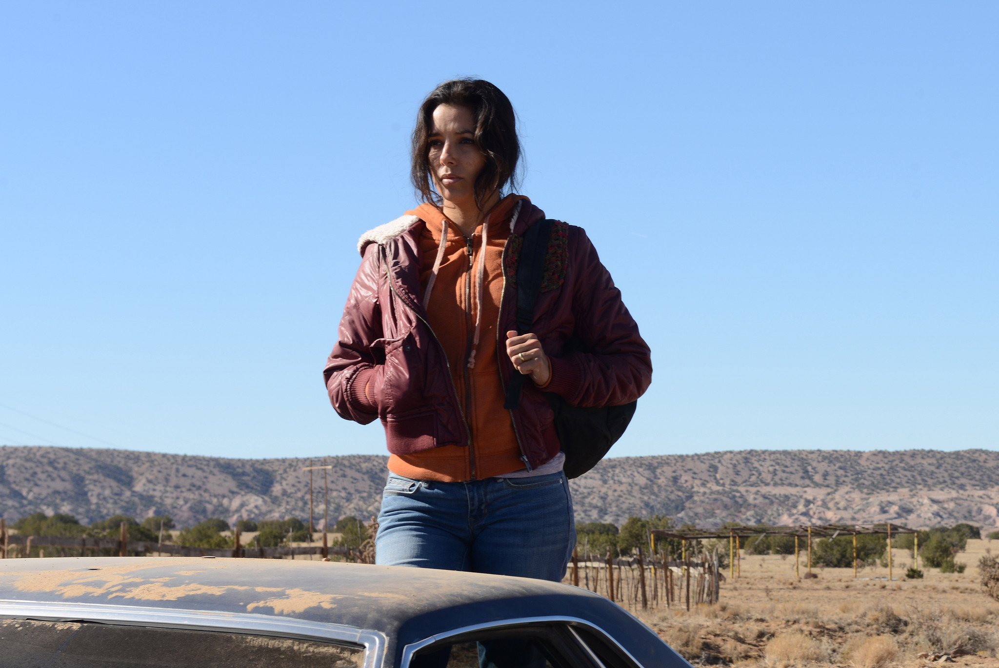 Still of Eva Longoria in Frontera (2014)