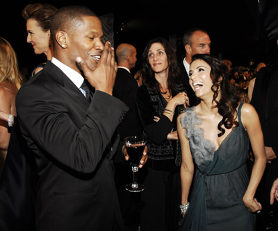 Jamie Foxx and Eva Longoria at event of 13th Annual Screen Actors Guild Awards (2007)