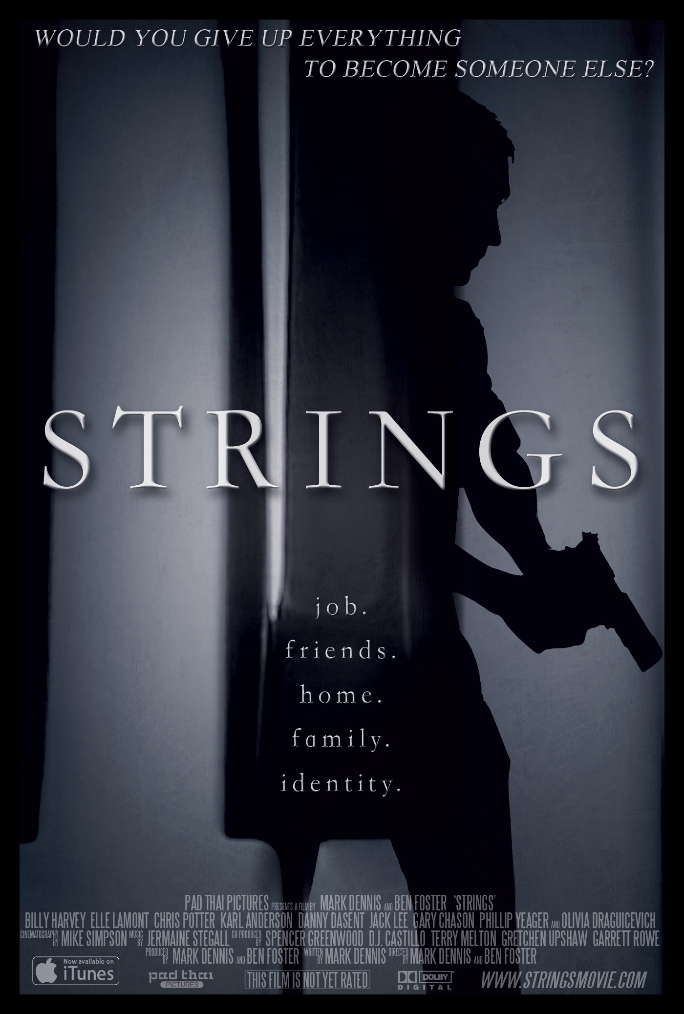 The Official Poster for STRINGS. View trailers at www.stringsmovie.com