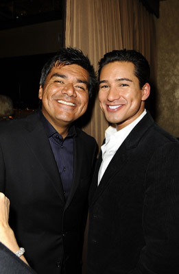 George Lopez and Mario Lopez