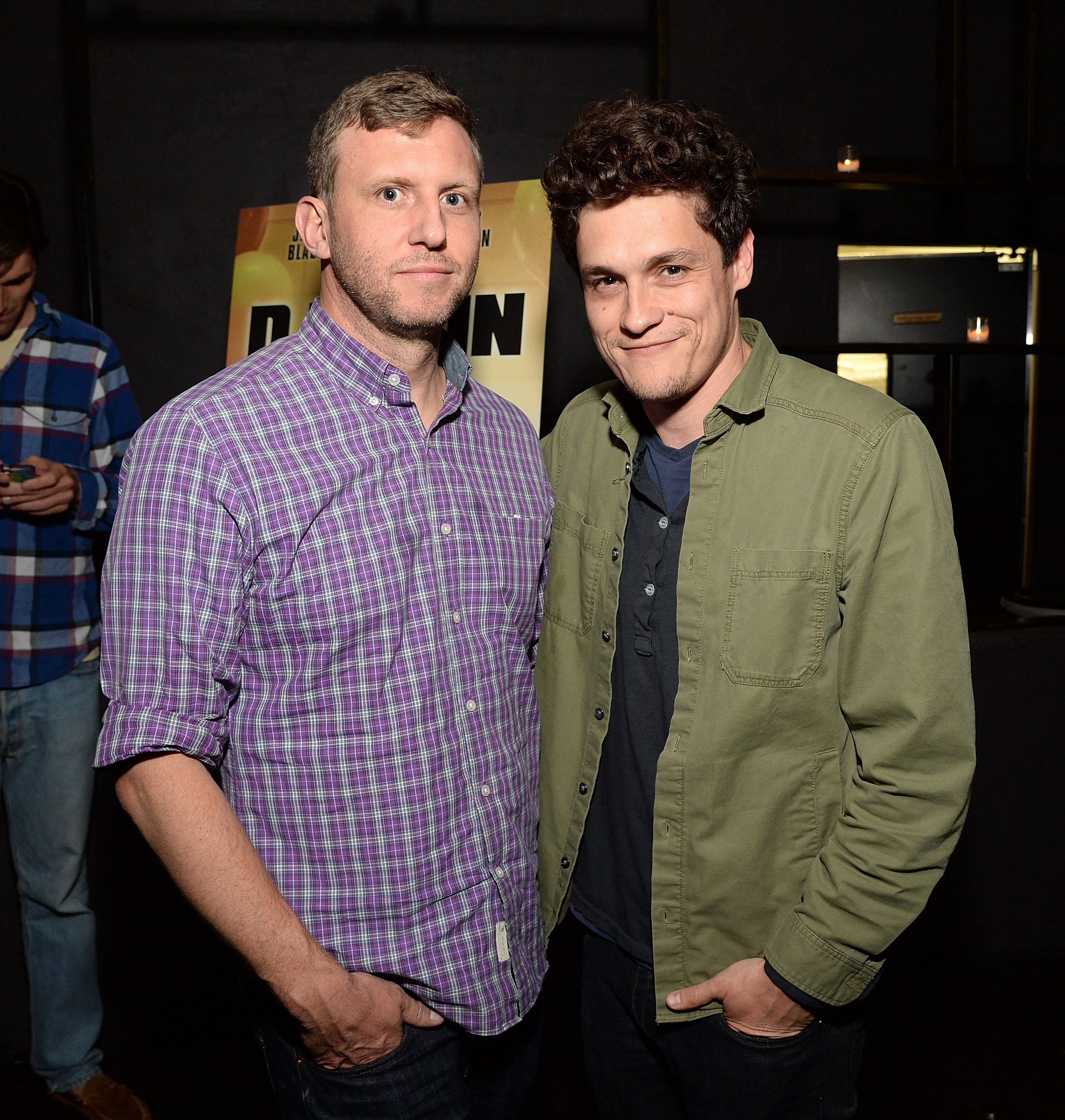 Ruben Fleischer and Phil Lord at event of The D Train (2015)