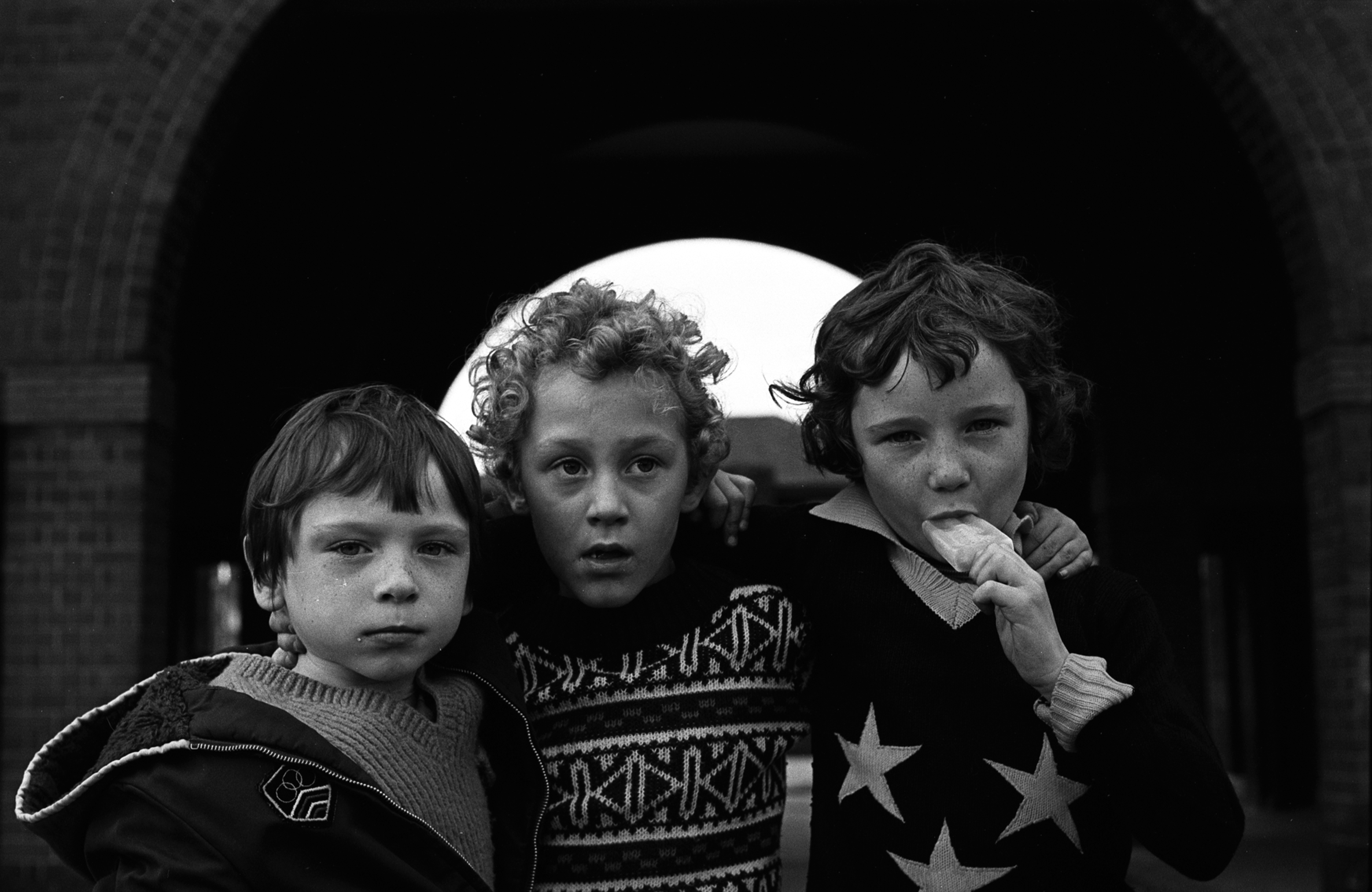 3 Salford Lads.Langworthy Estate. Ste,Howly and Ant 1978