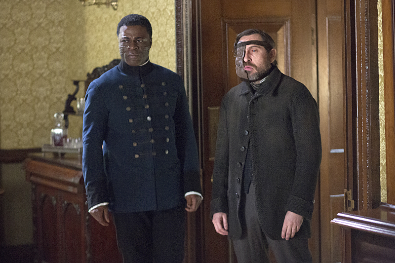 Still of Stephen Lord and Danny Sapani in Penny Dreadful (2014)