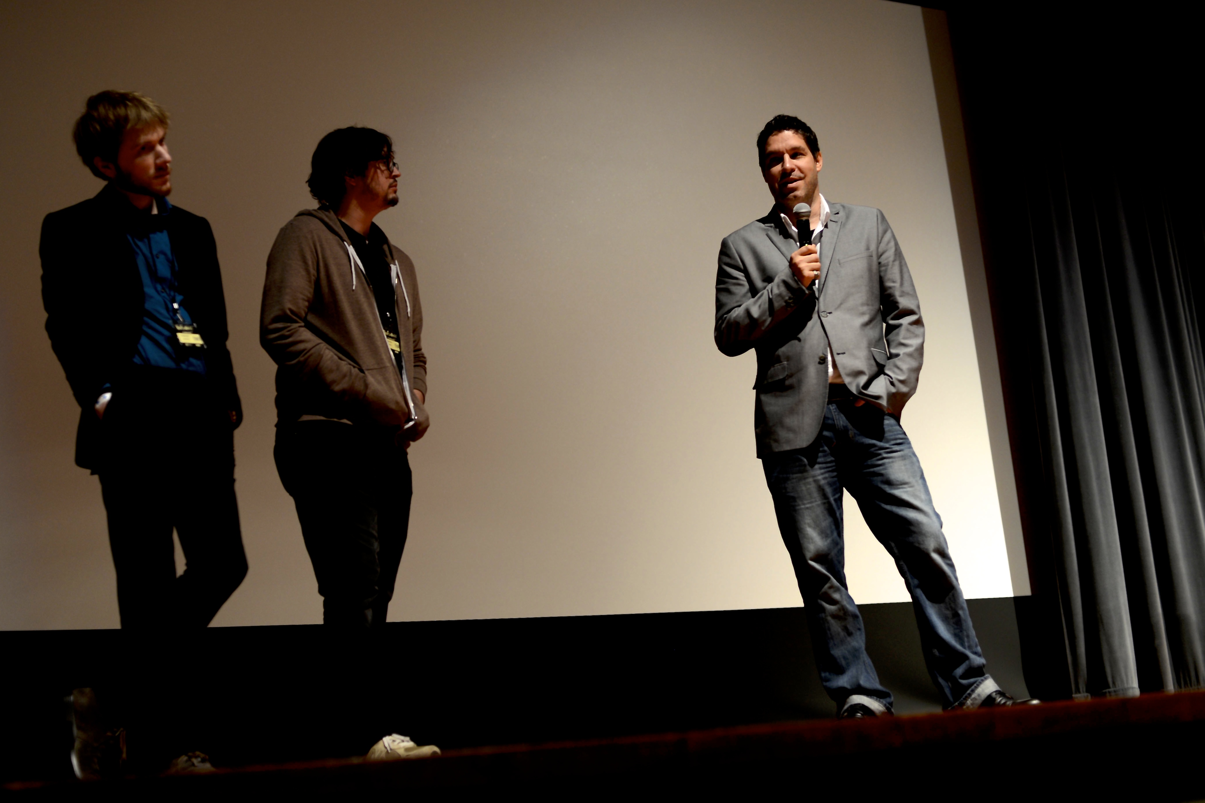 Q&A at NewFilmmakers LA - Jan 2014 - writer-director Francisco Lorite