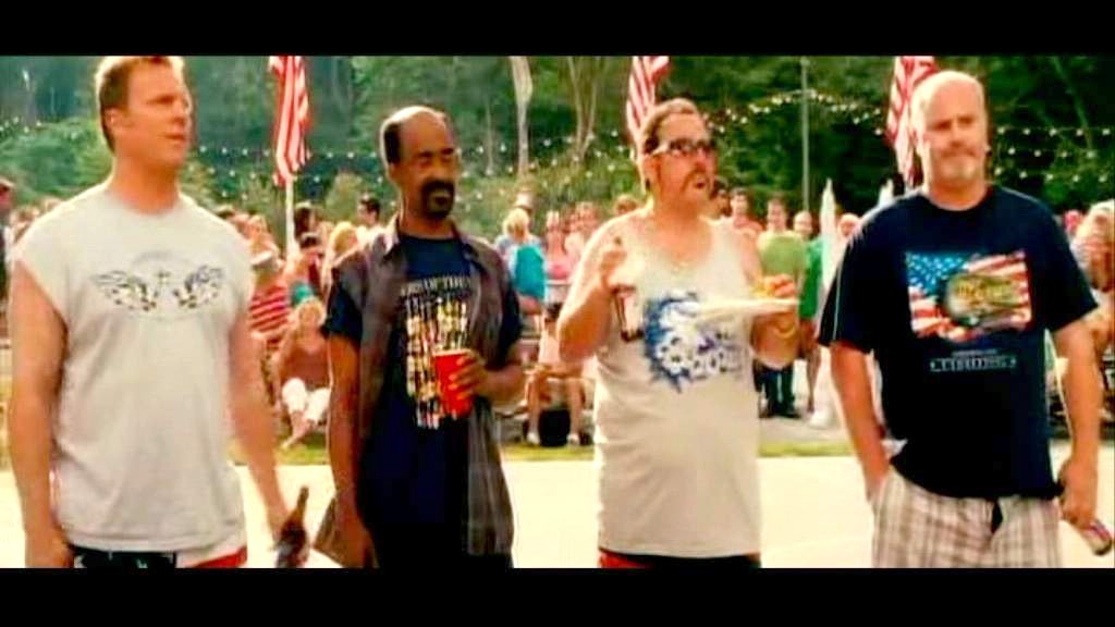 Jonathan Loughran and Tim Meadows in Grown Ups