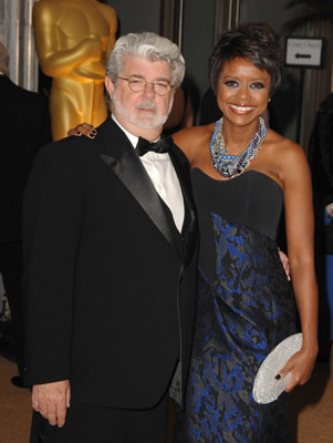 George Lucas and Mellody Hobson