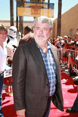 George Lucas at event of Star Wars: The Clone Wars (2008)