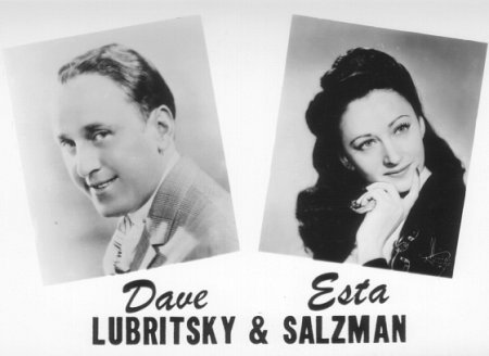 Dave Lubritsky and Esta Salzman