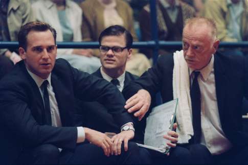 Still of Josh Lucas and Red West in Glory Road (2006)